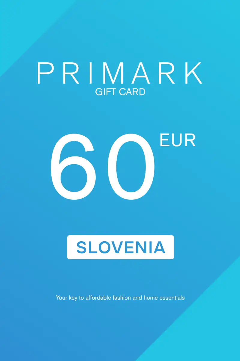 Primark 60 EUR Gift Card (Slovenia) - Digital Key
