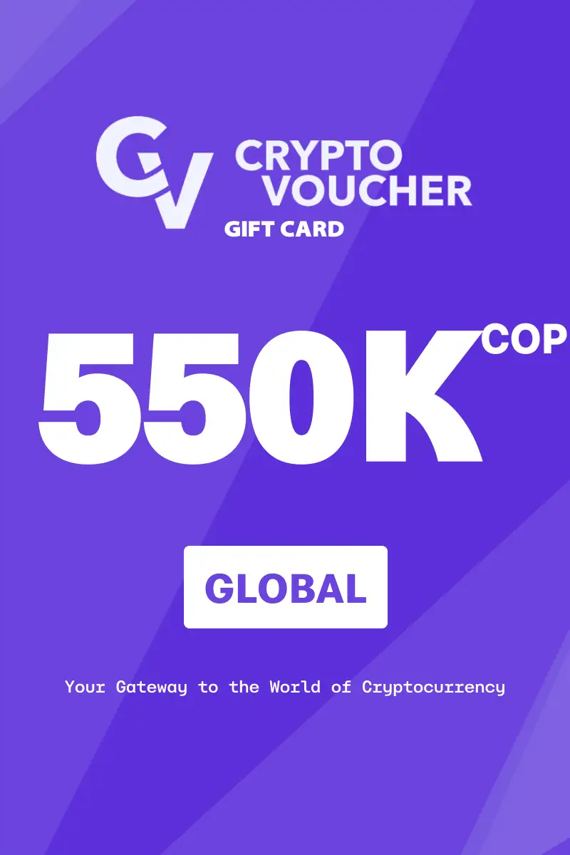 Buy Crypto Voucher 550000 COP Gift Card (Global) - Digital Key