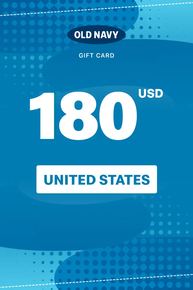 Old Navy 180 USD Gift Card (United States) - Digital Key