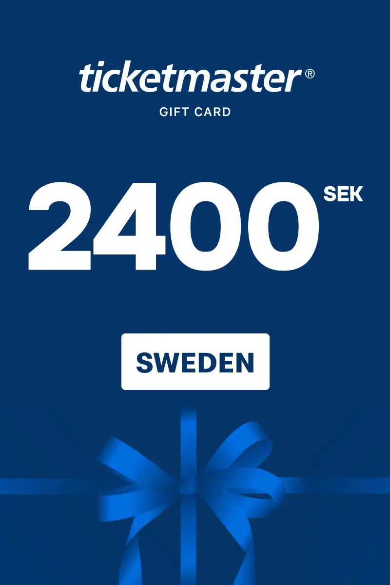 Ticketmaster 2400 SEK Gift Card (Sweden) - Digital Key