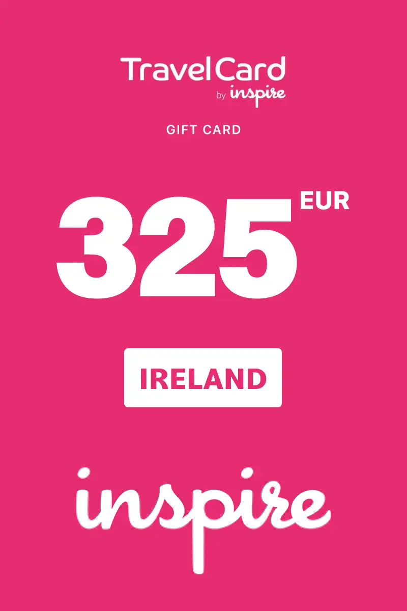 TravelCard by Inspire 325 EUR Gift Card (Ireland) - Digital Key