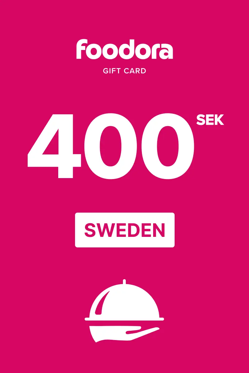 Foodora 400 SEK Gift Card (Sweden) - Digital Key