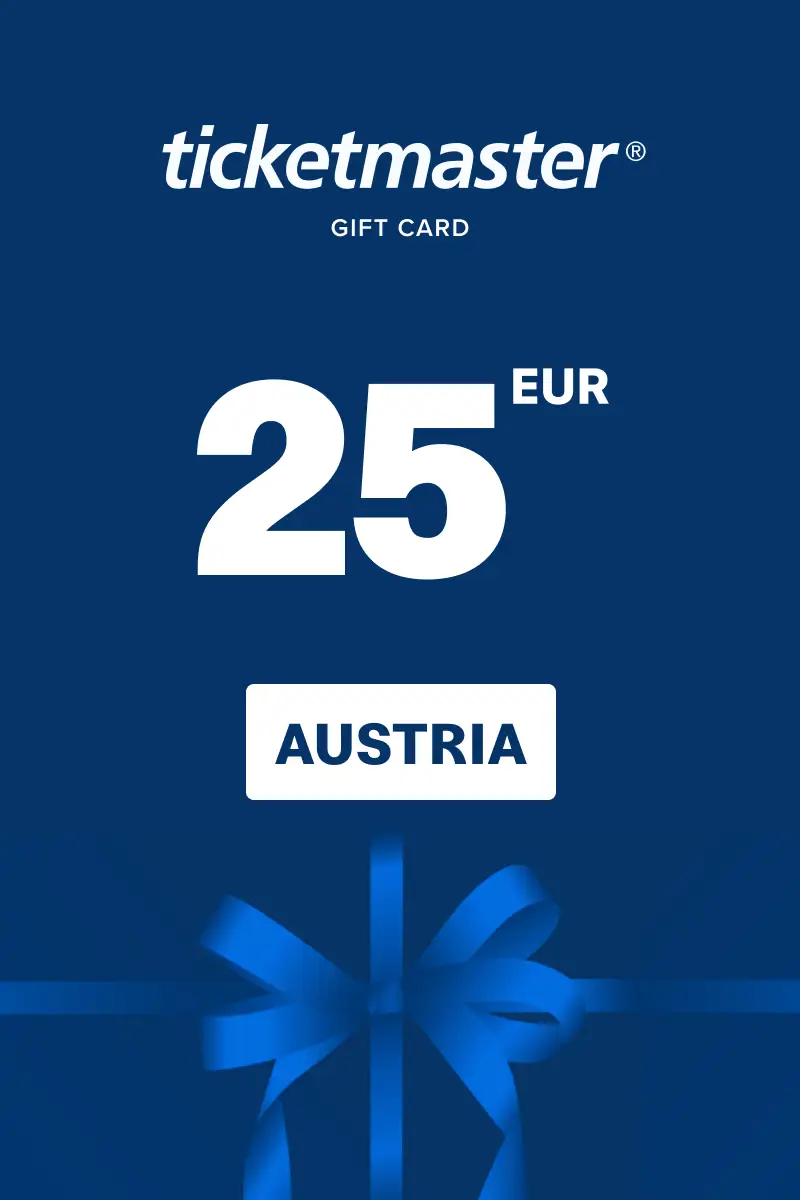 Ticketmaster 25 EUR Gift Card (Austria) - Digital Key
