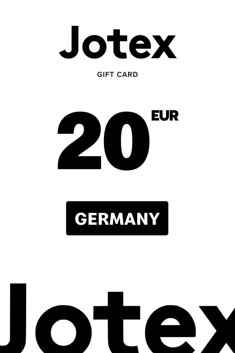 Jotex 20 EUR Gift Card (Germany) - Digital Key