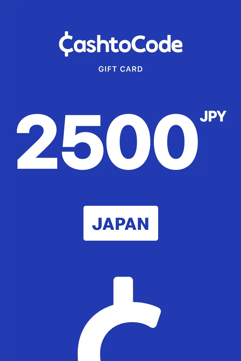 CashtoCode 2500 JPY Gift Card (Japan) - Digital Key