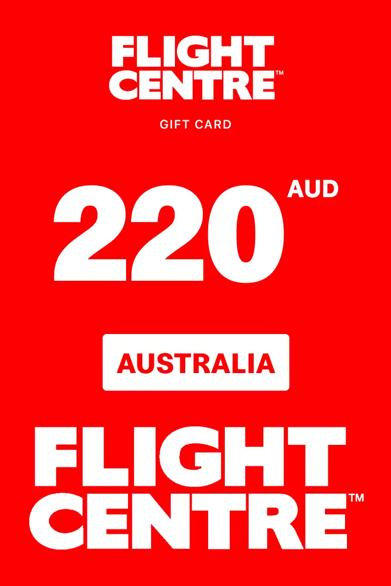 Flight Centre 220 AUD Gift Card (Australia) - Digital Key