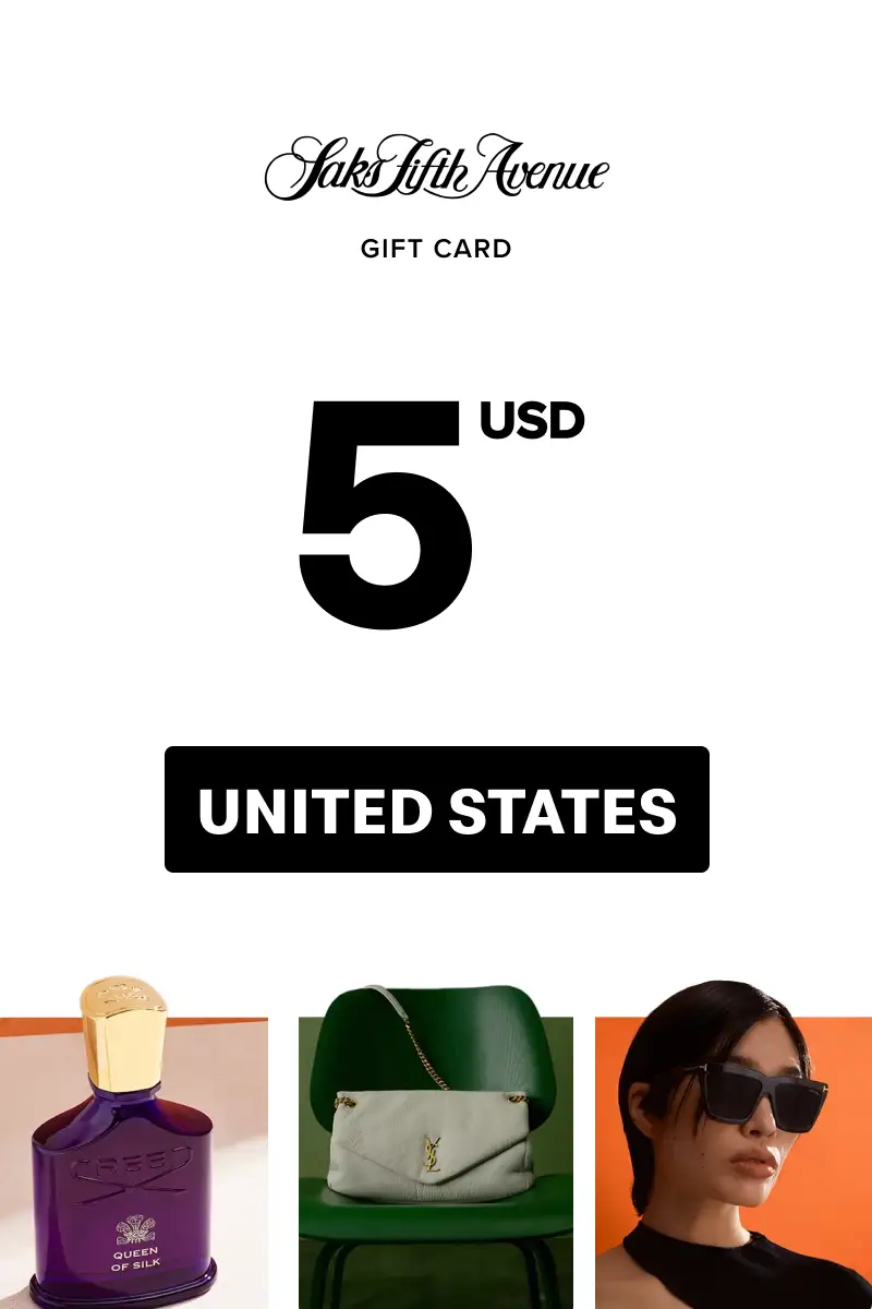 Saks Fifth Avenue 5 USD Gift Card (United States) - Digital Key