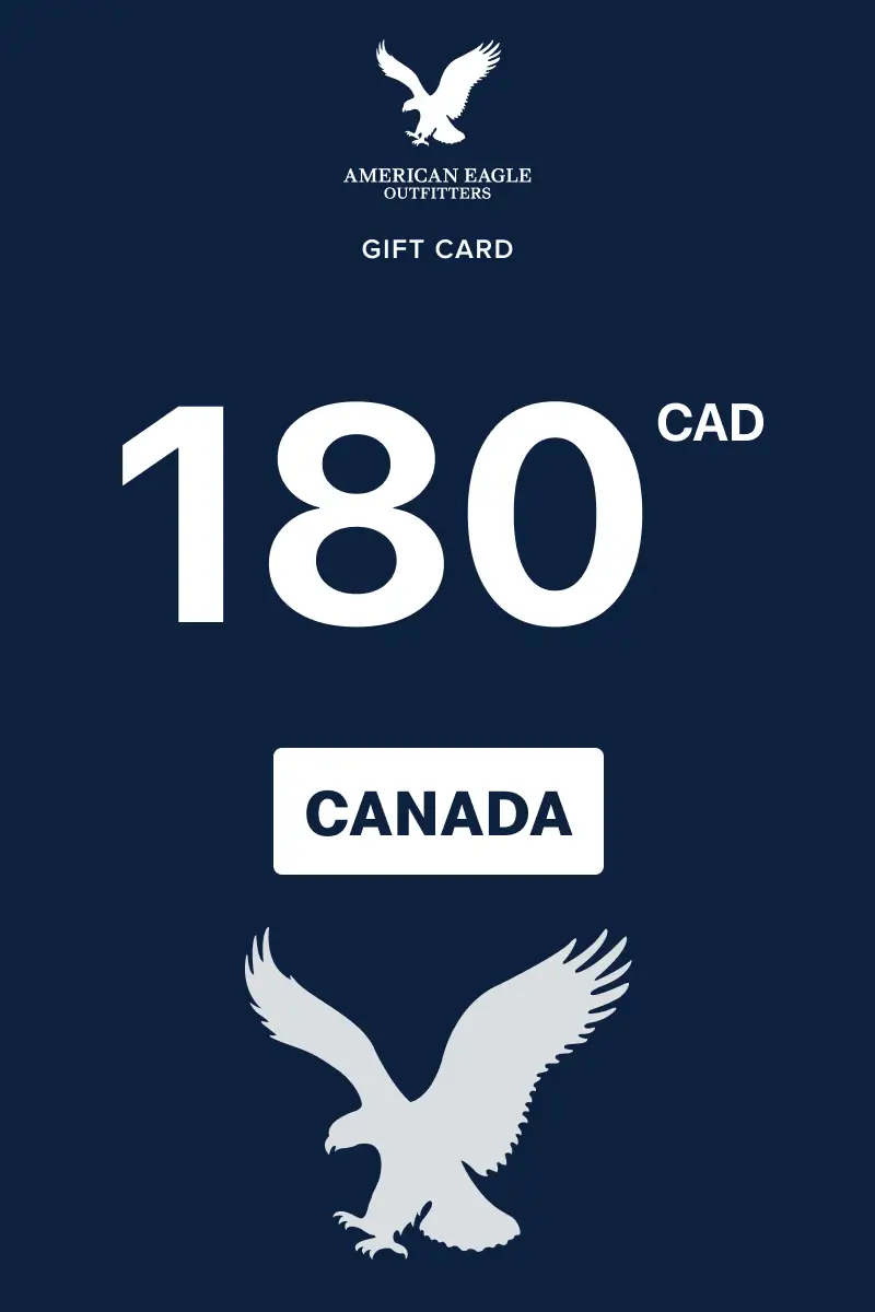 American Eagle Outfitters 180 CAD Gift Card (Canada) - Digital Key