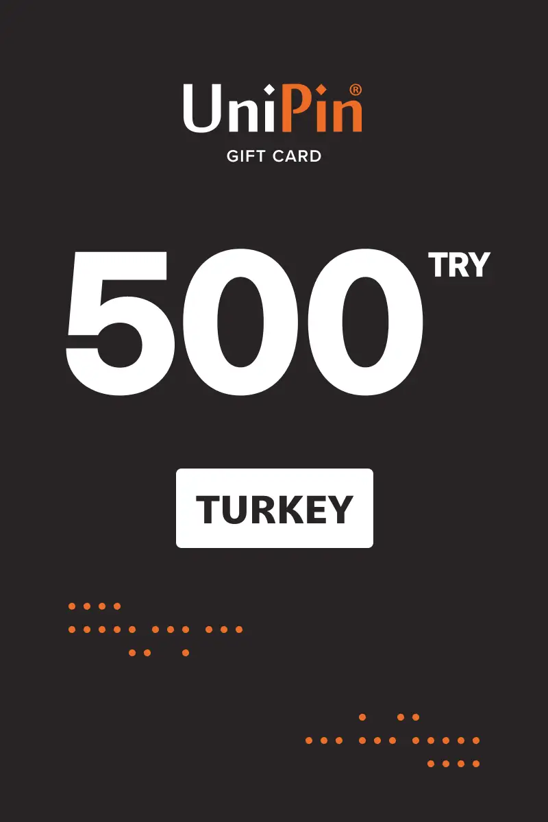 UniPin 500 TRY Gift Card (Turkey) - Digital Key