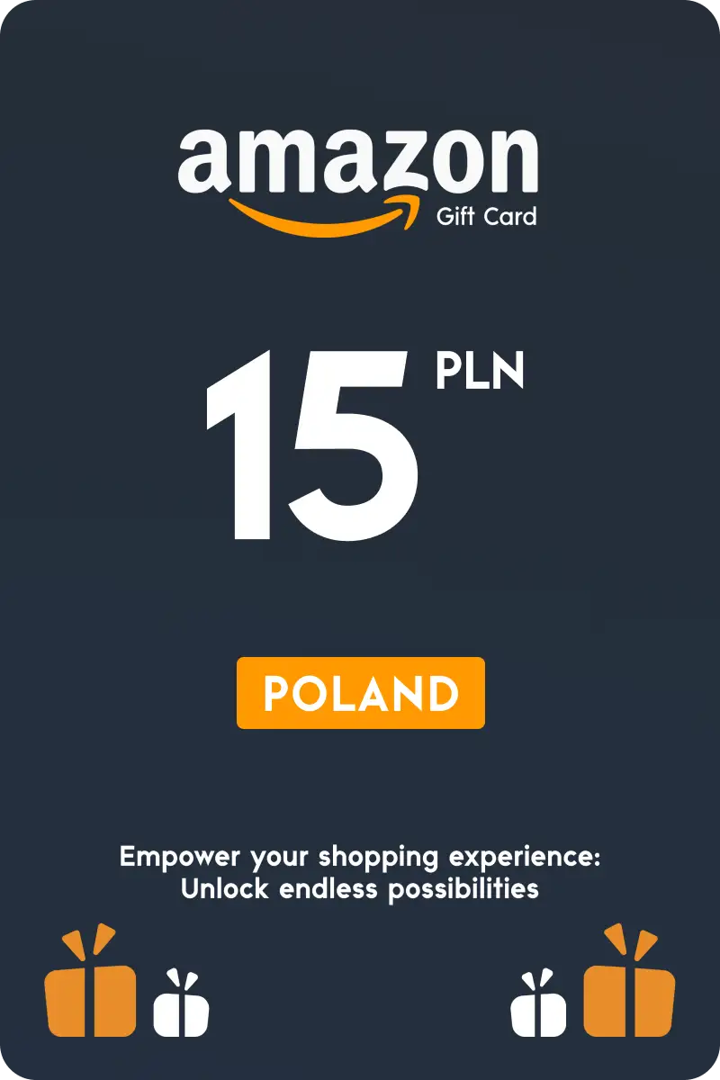 Buy Amazon 15 PLN Gift Card (Poland) Digital Key