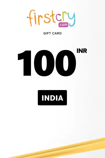 FirstCry 100 INR Gift Card (India) - Digital Key