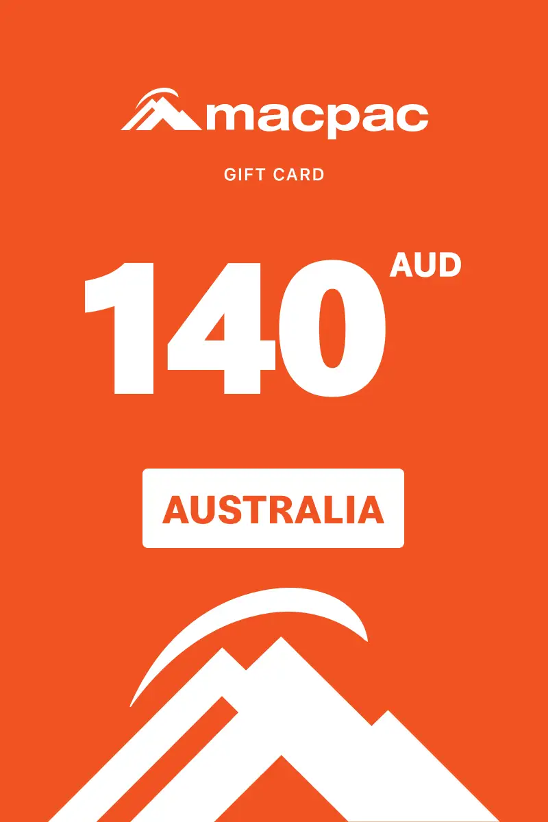 Macpac 140 AUD Gift Card (Australia) - Digital Key