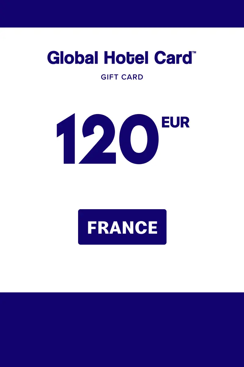 Global Hotel Card 120 EUR Gift Card (France) - Digital Key