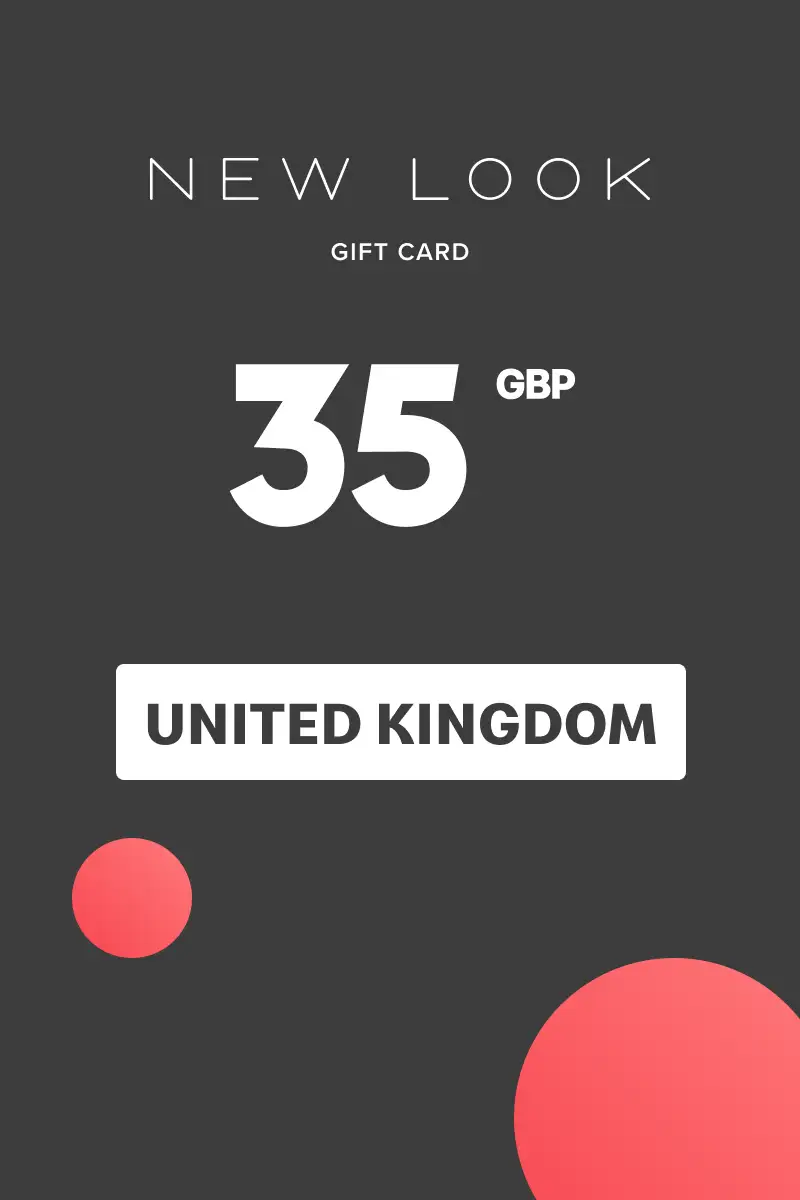 New Look 35 GBP Gift Card (United Kingdom) - Digital Key
