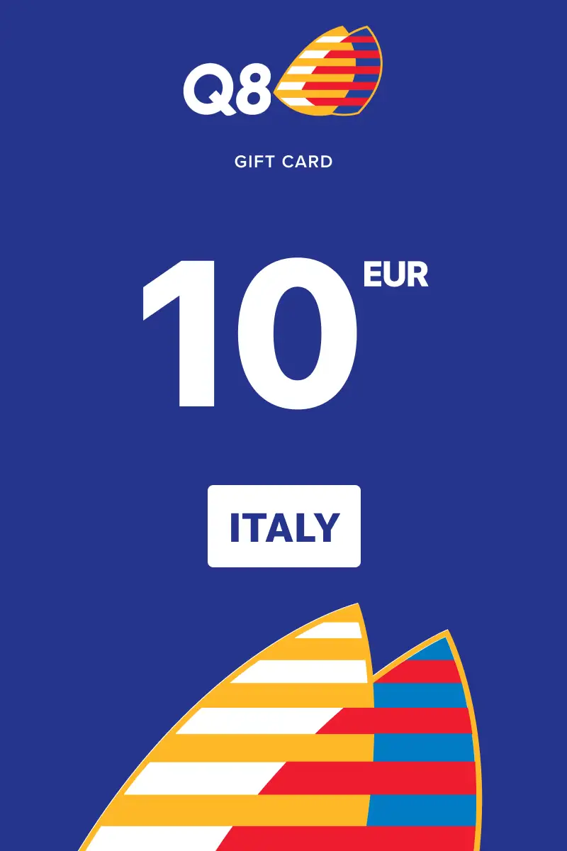 Q8 - 10 EUR Gift Card (Italy) - Digital Key