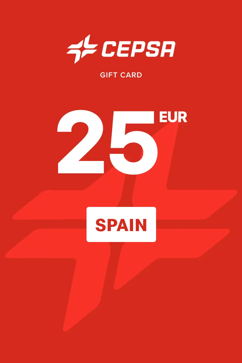 Cepsa 25 EUR Gift Card (Spain) - Digital Key