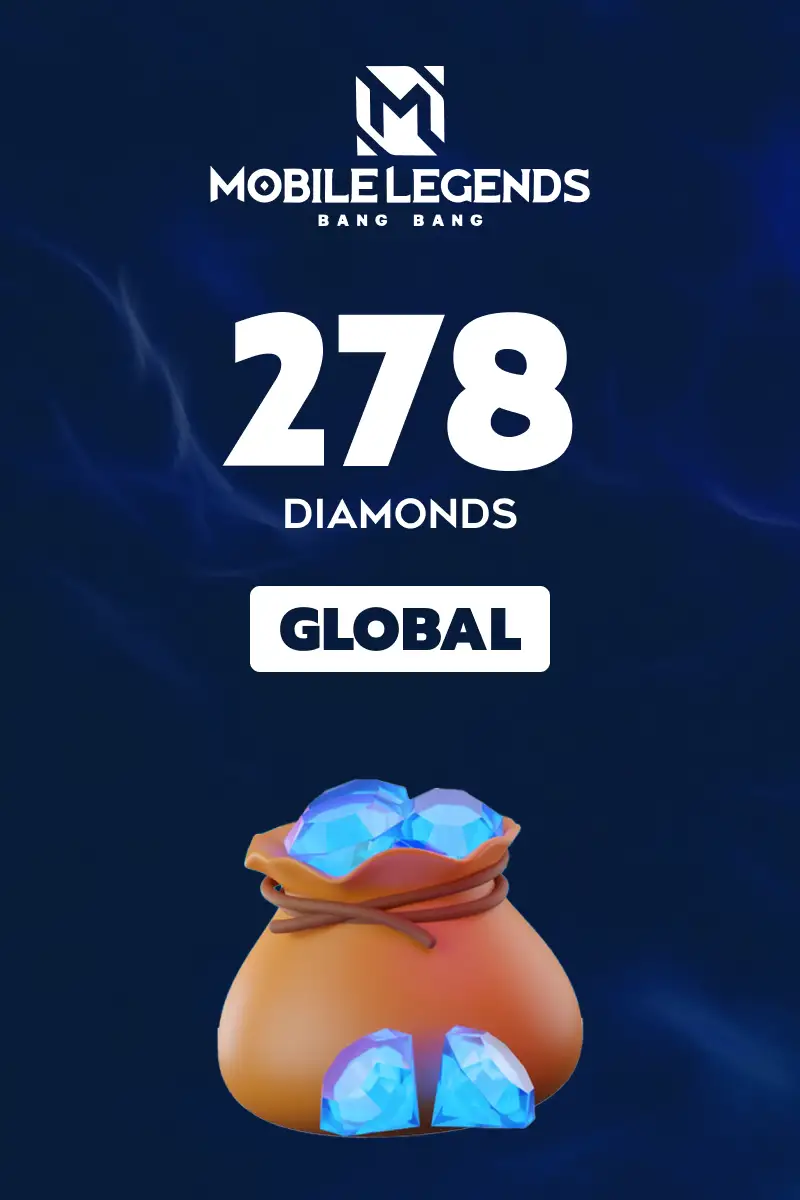 Buy Mobile Legends - 278 Diamonds (Global) - Digital Key