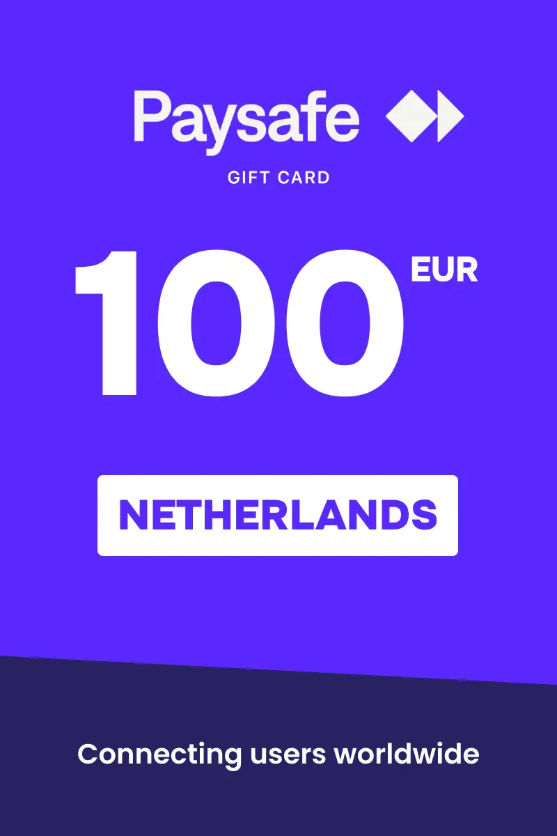 PaysafeCard 100 EUR Gift Card (Netherlands) - Digital Key