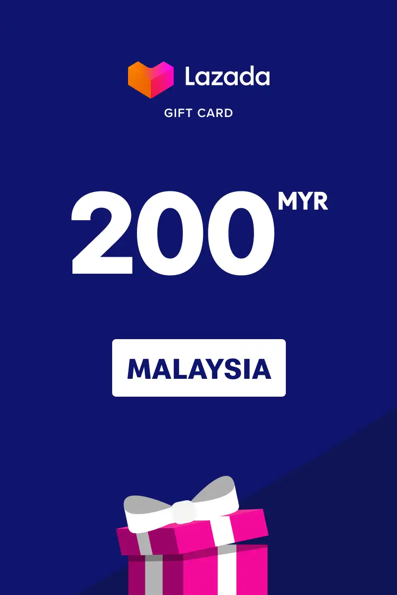 Lazada 200 MYR Gift Card (Malaysia) - Digital Key