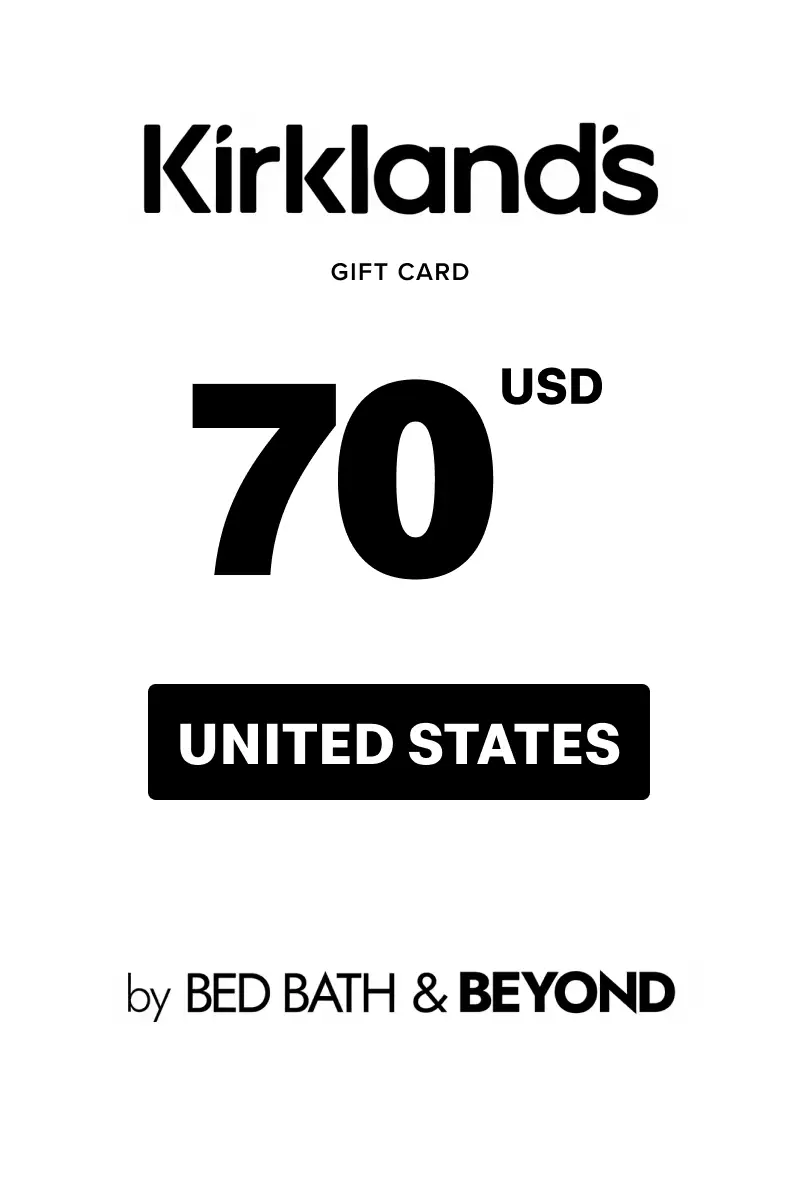 Kirkland's 70 USD Gift Card (United States) - Digital Key