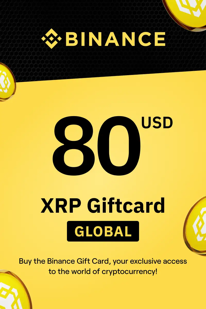 Buy Binance (XRP) 80 USD Gift Card (Global) - Digital Key