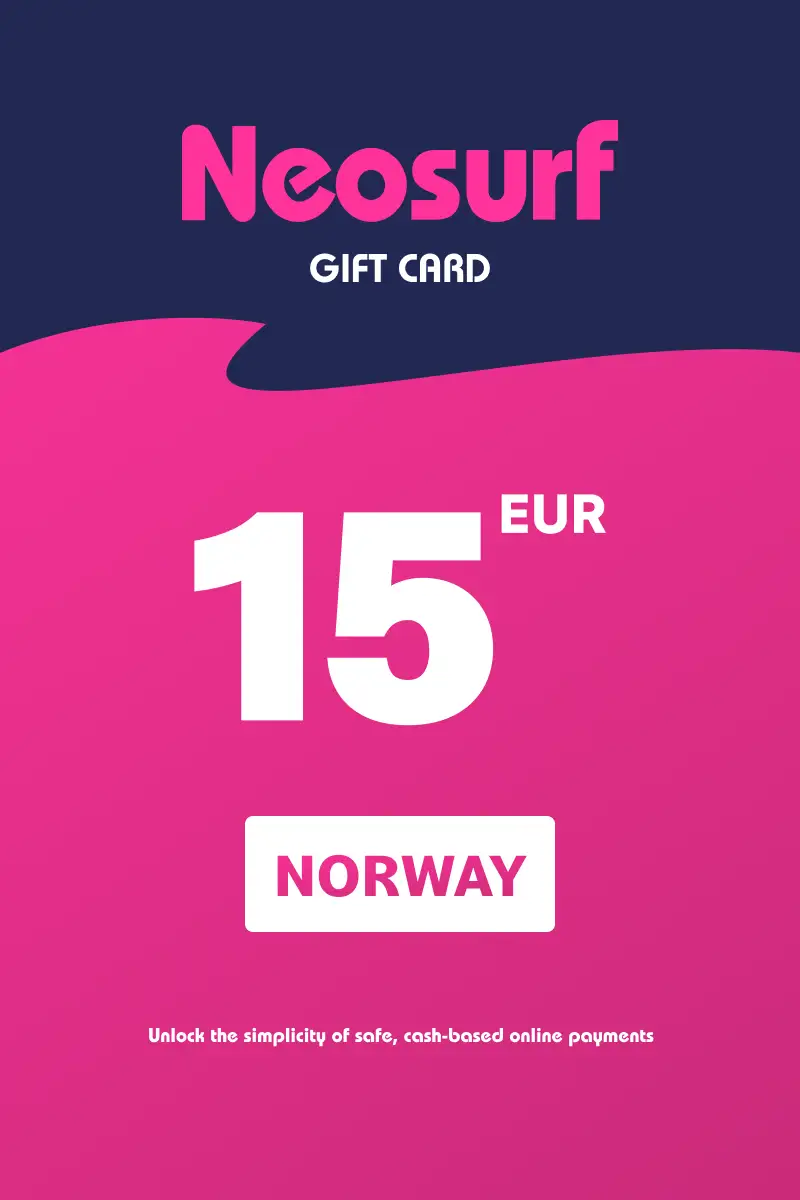 Neosurf 15 EUR Gift Card (Norway) - Digital Key