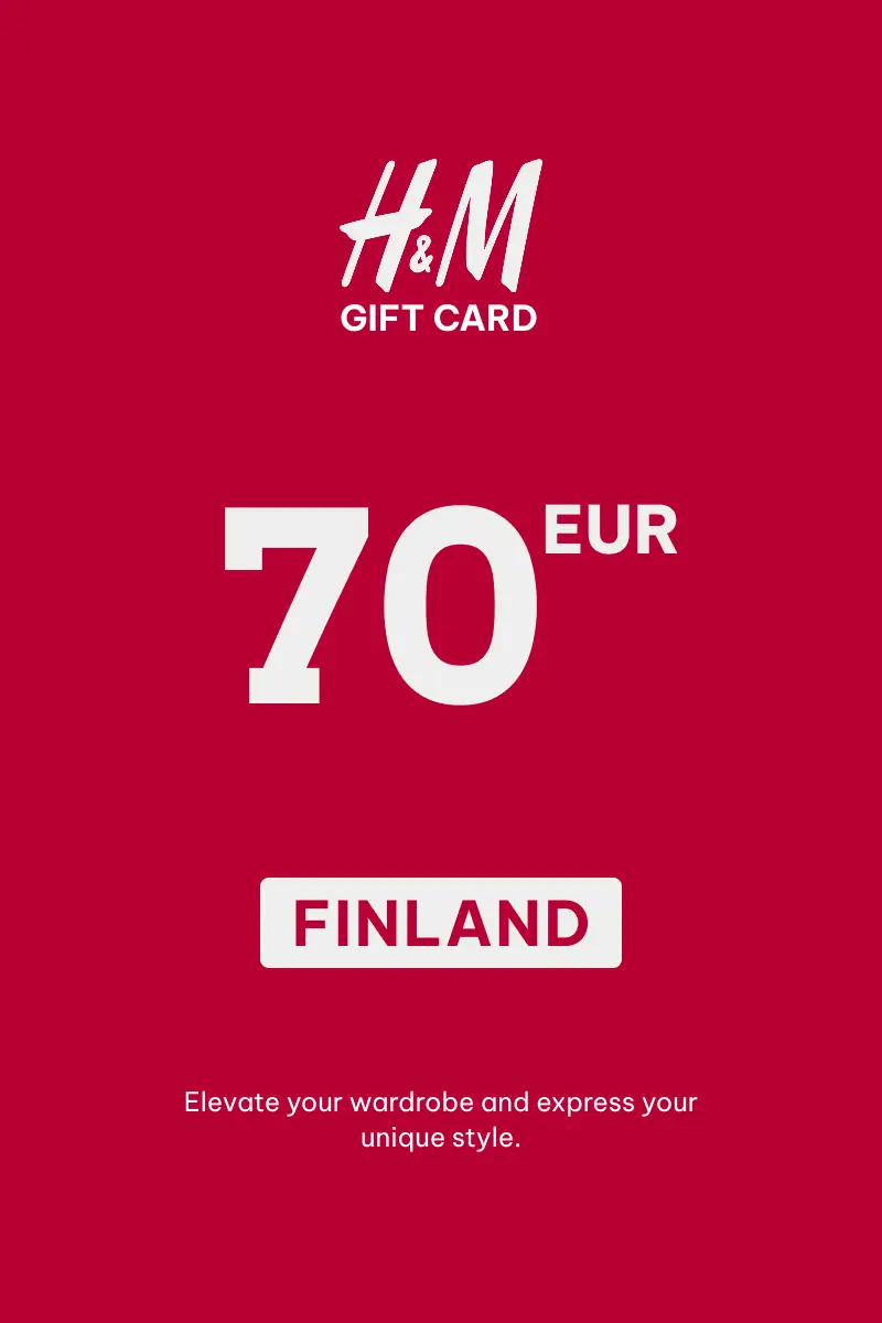 HandM 70 EUR Gift Card (Finland) - Digital Key