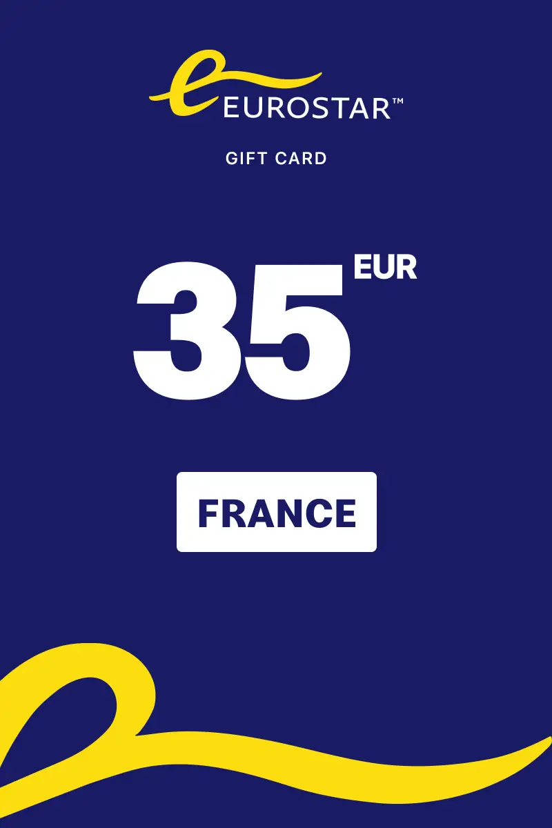 Eurostar 35 EUR Gift Card (France) - Digital Key