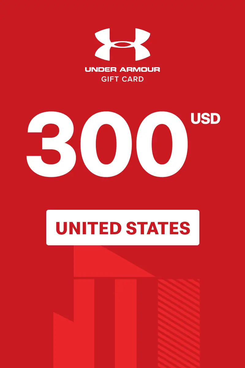 Under Armour 300 USD Gift Card (United States) - Digital Key