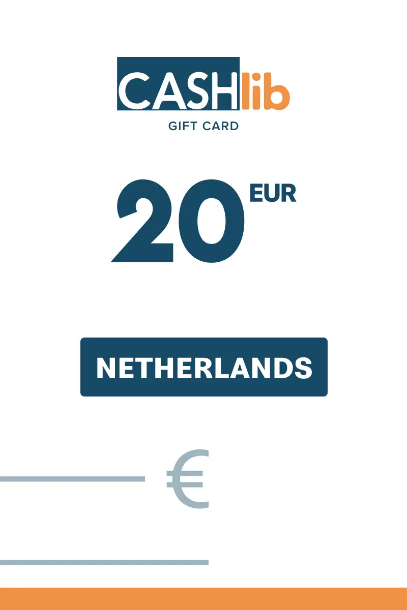 CASHlib 20 EUR Gift Card (Netherlands) - Digital Key