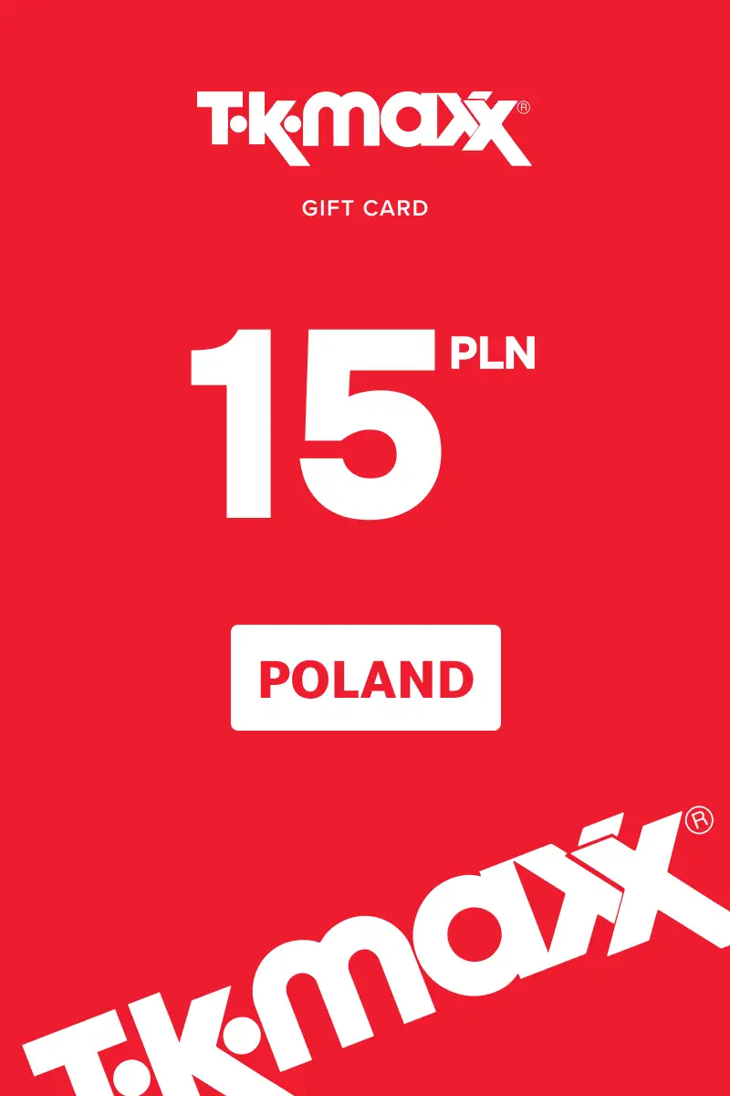 TK Maxx 15 PLN Gift Card (Poland) - Digital Key