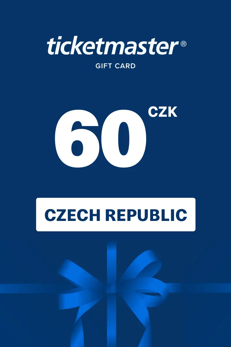 Ticketmaster 60 CZK Gift Card (Czech Republic) - Digital Key