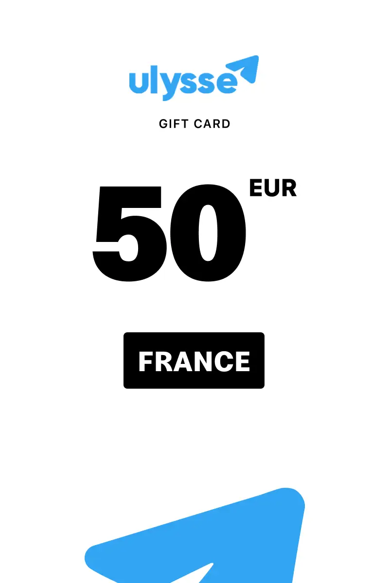 Ulysse Travel 50 EUR Gift Card (France) - Digital Key