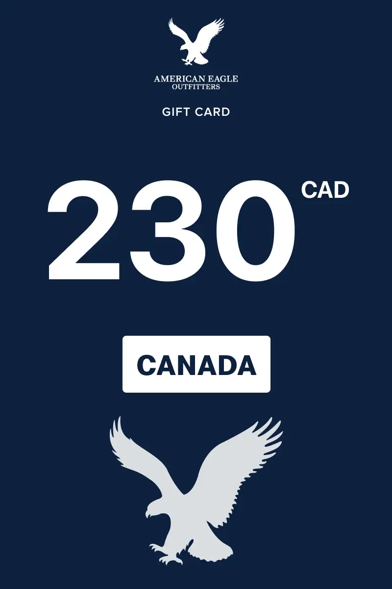 American Eagle Outfitters 230 CAD Gift Card (Canada) - Digital Key