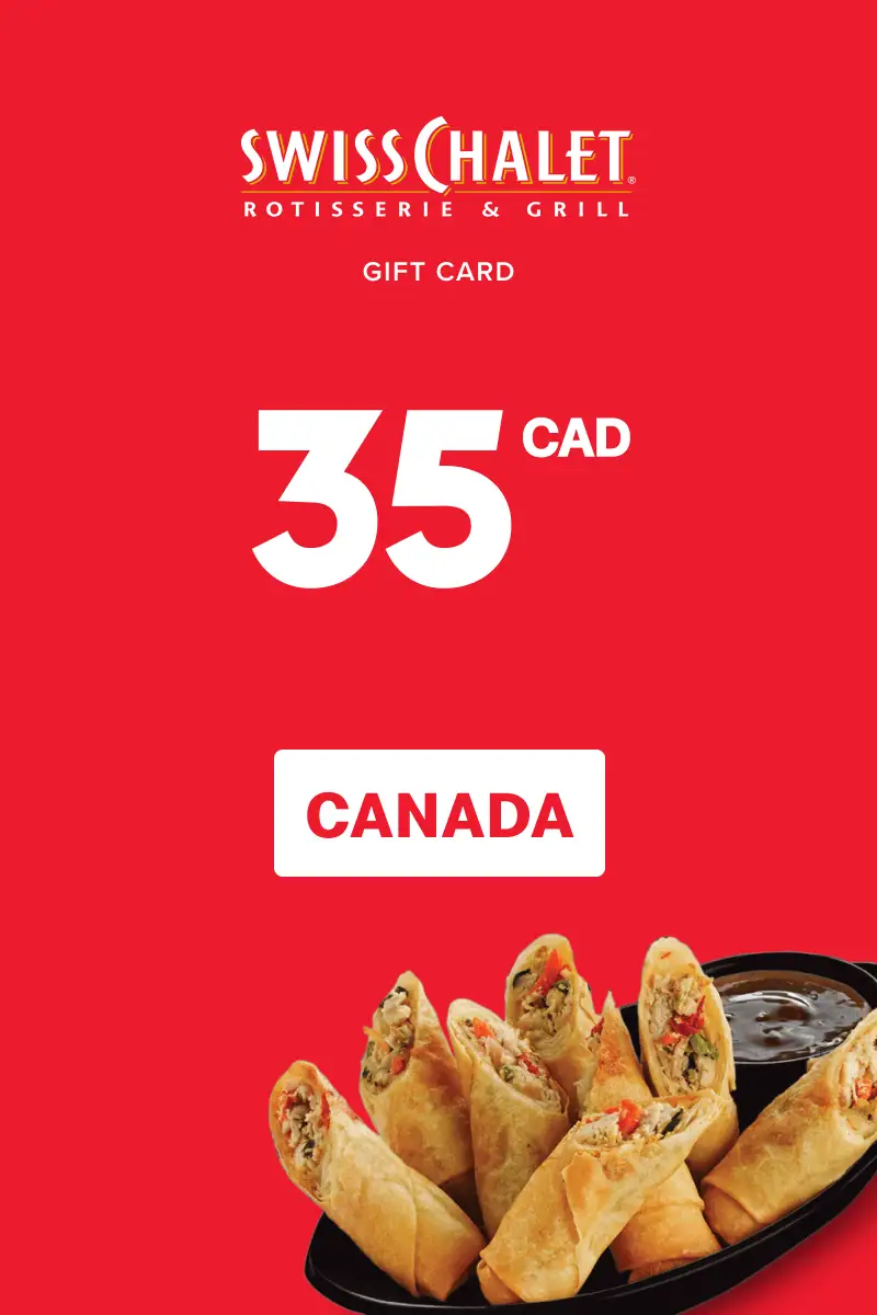 Swiss Chalet 35 CAD Gift Card (Canada) - Digital Key