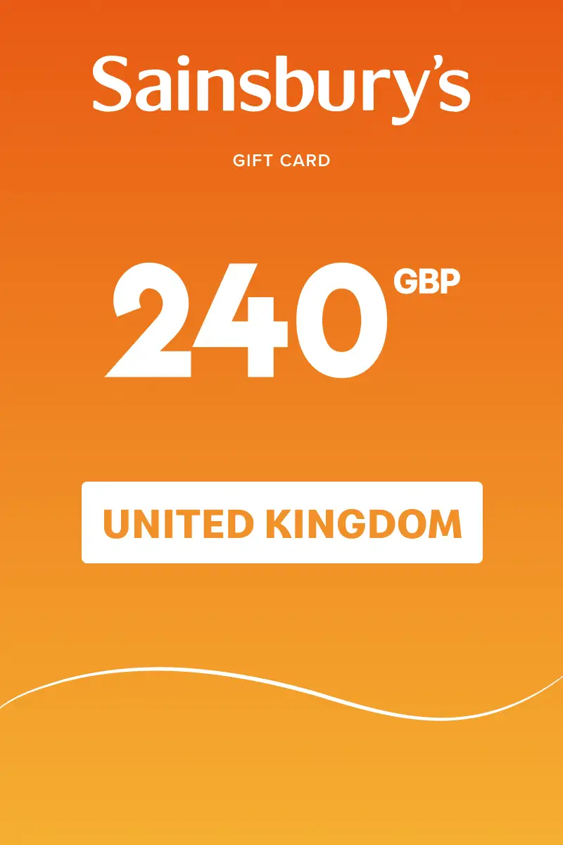 Sainsbury's 240 GBP Gift Card (United Kingdom) - Digital Key
