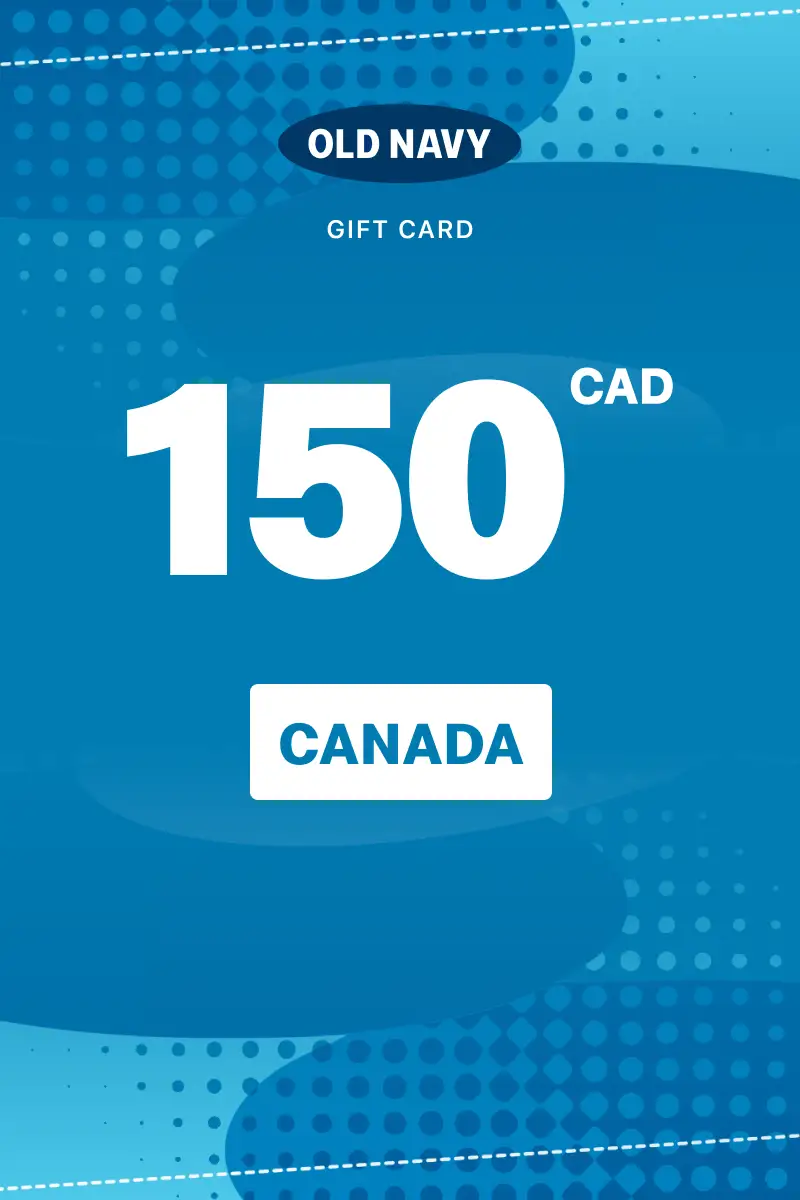Old Navy 150 CAD Gift Card (Canada) - Digital Key