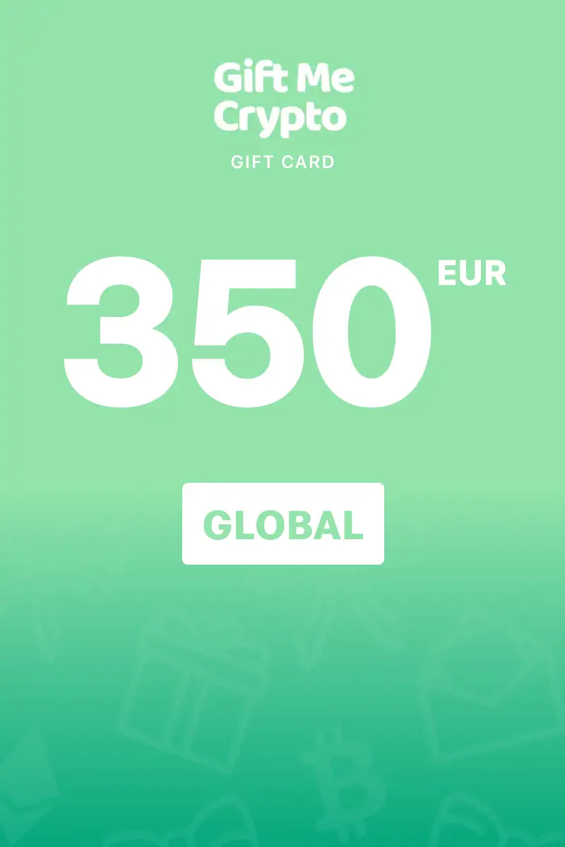Gift Me Crypto 350 EUR Gift Card (Global) - Digital Key