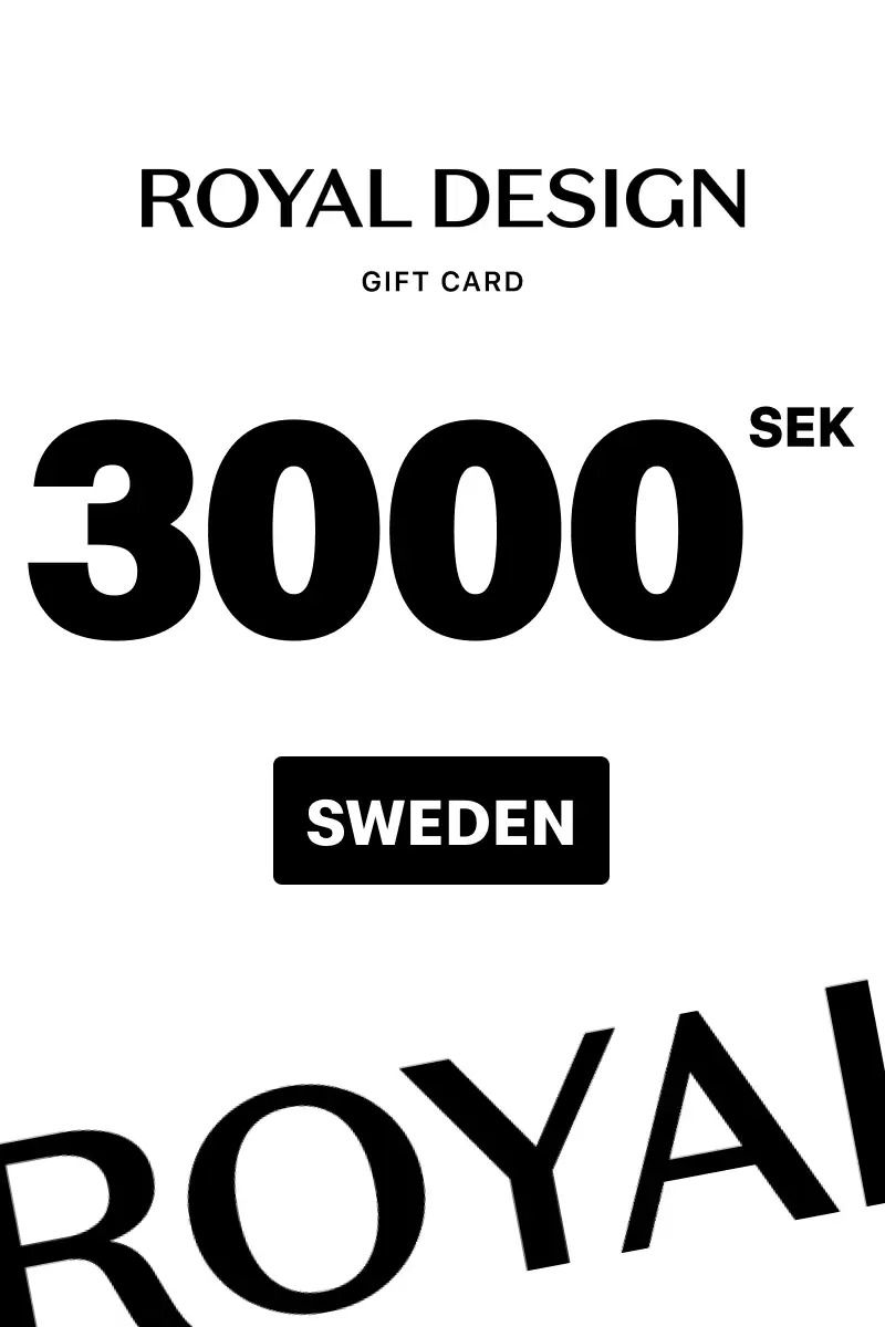 Royal Design 3000 SEK Gift Card (Sweden) - Digital Key
