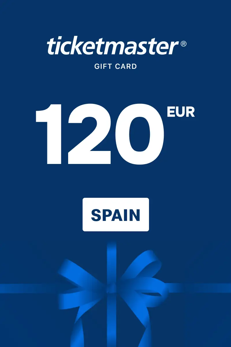Ticketmaster 120 EUR Gift Card (Spain) - Digital Key