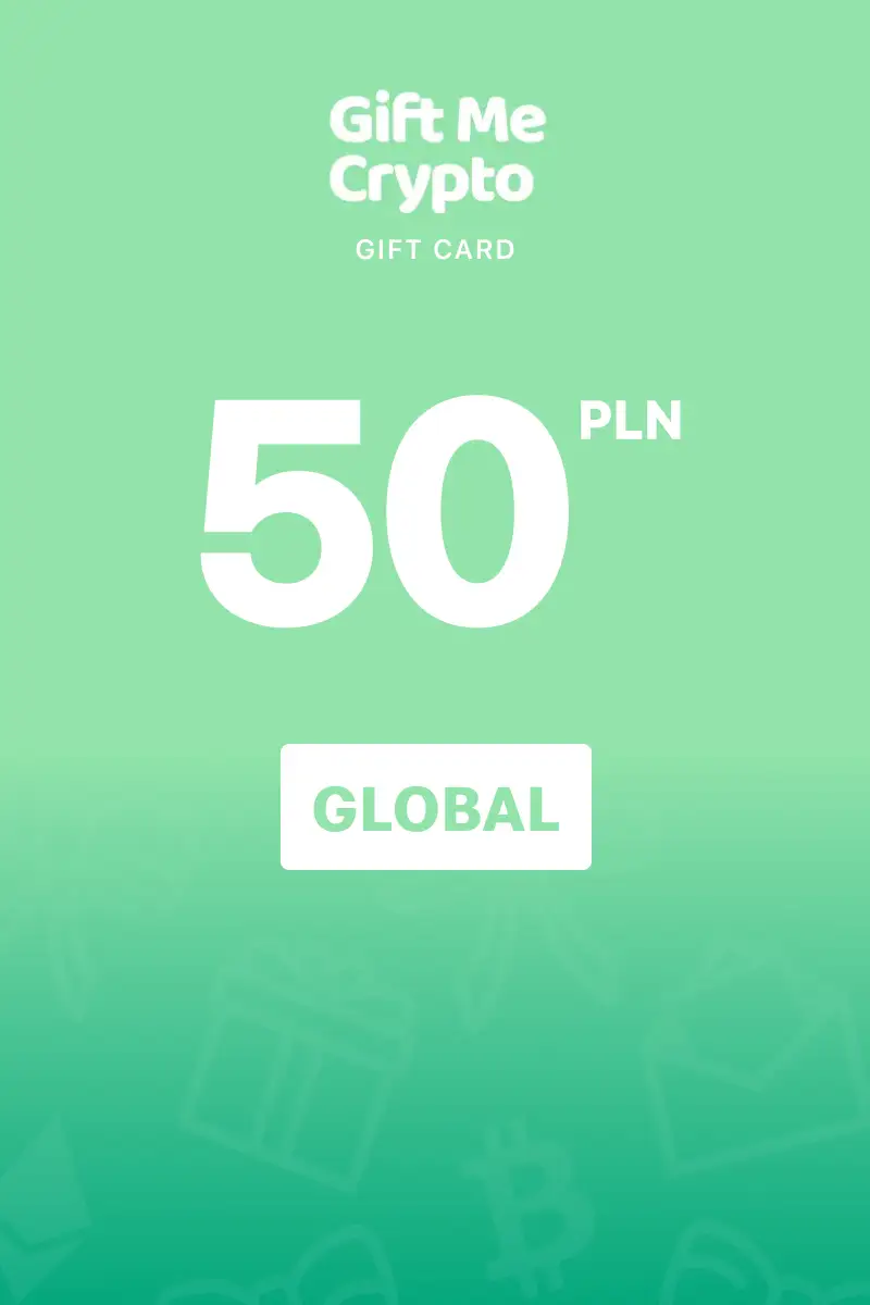 Gift Me Crypto 50 PLN Gift Card (Global) - Digital Key