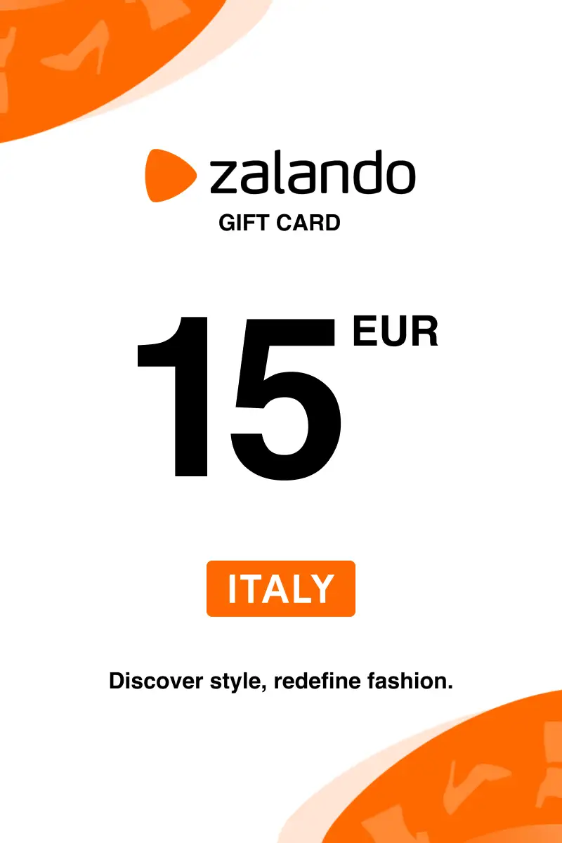 Zalando 15 EUR Gift Card (Italy) - Digital Key