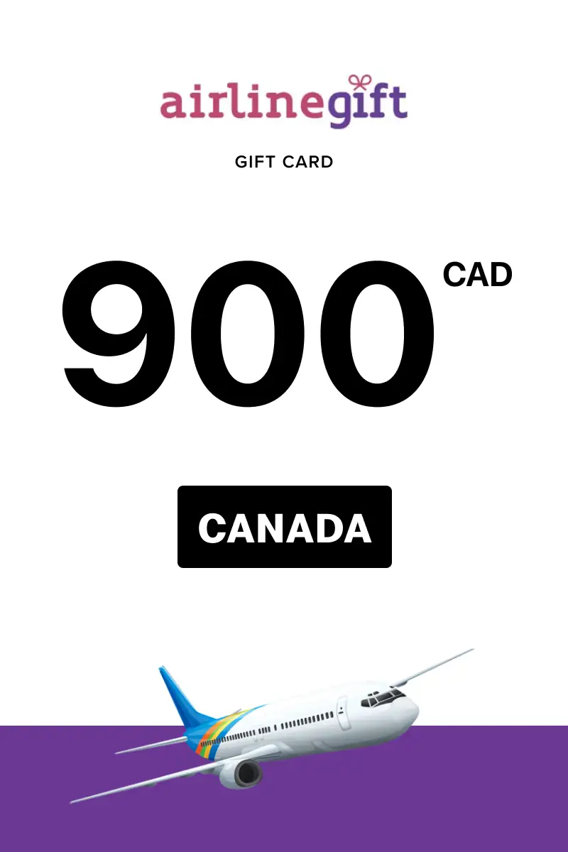 Airline Gift 900 CAD Gift Card (Canada) - Digital Key