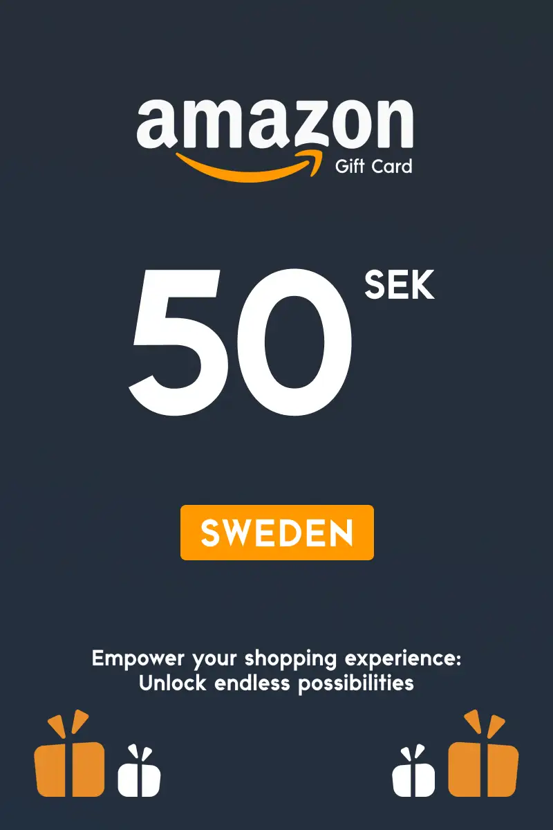 Amazon 50 SEK Gift Card (Sweden) - Digital Key