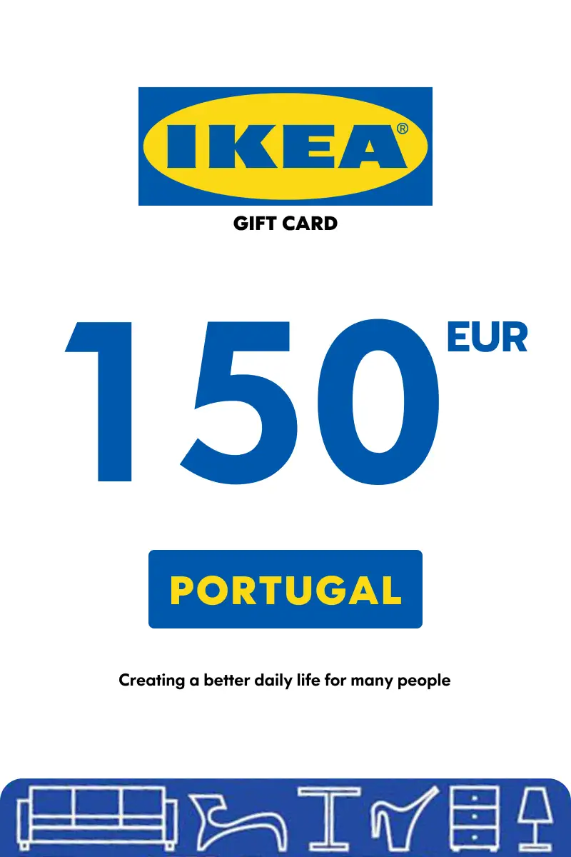 IKEA 150 EUR Gift Card (Portugal) - Digital Key