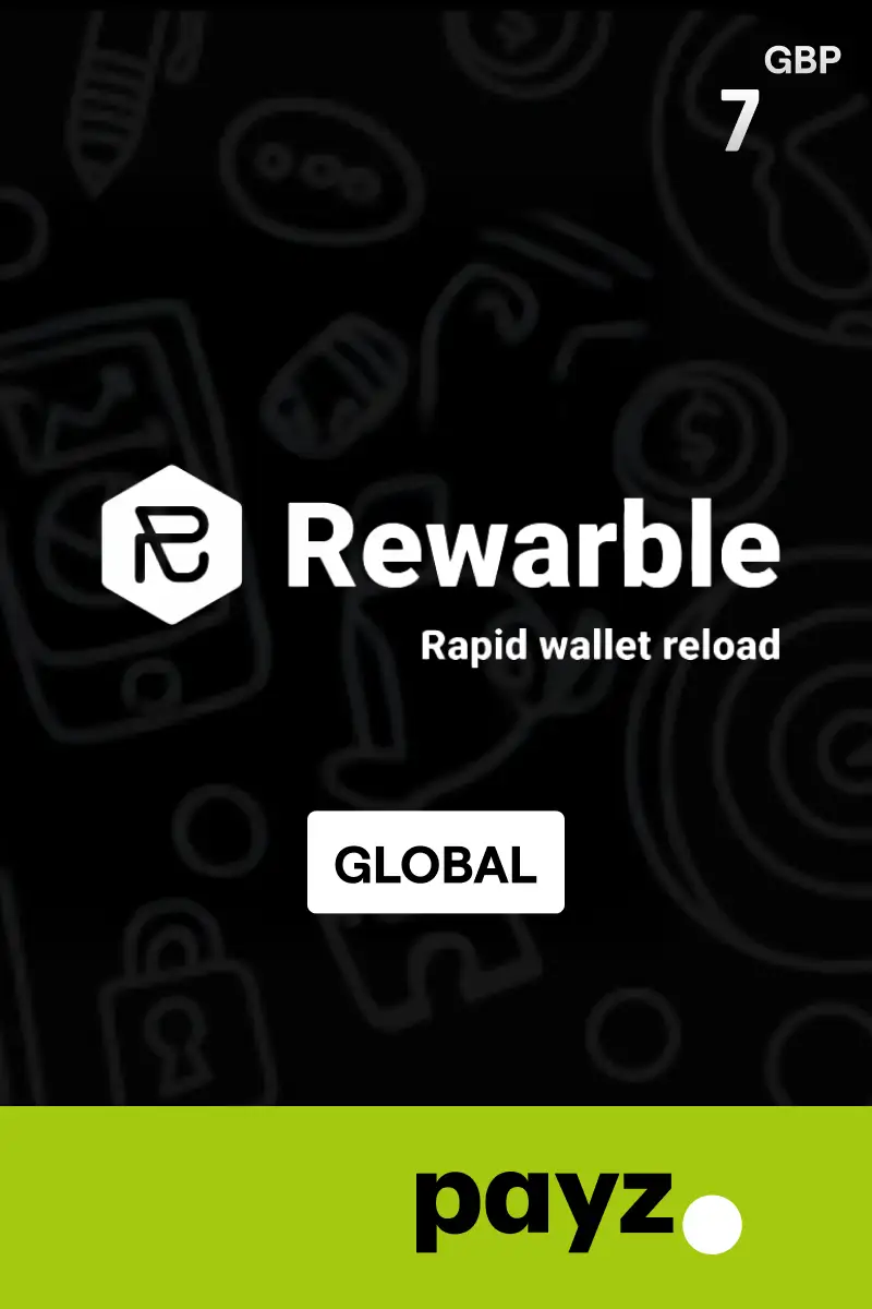 Rewarble PayZ 7 GBP (Global) - Rewarble - Digital Key