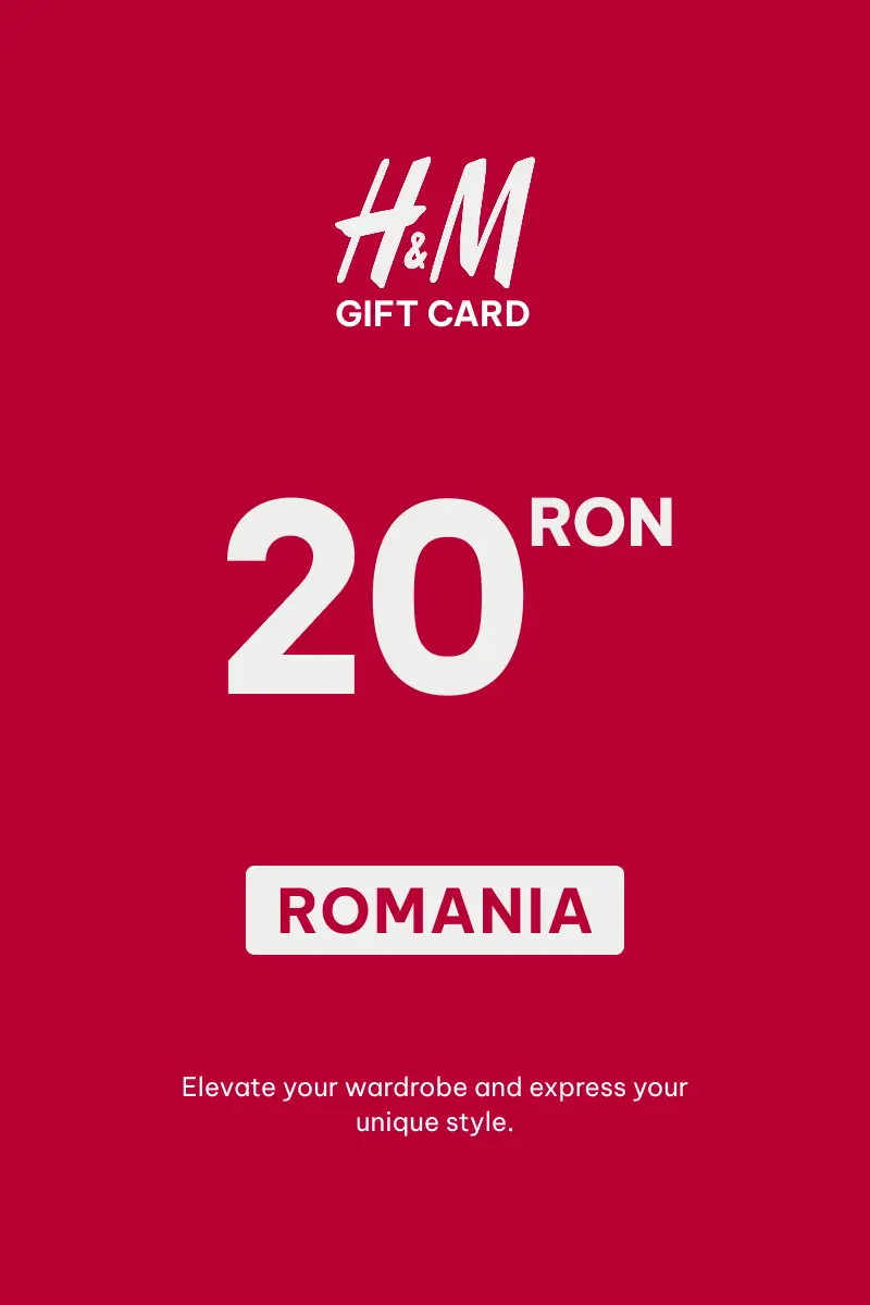 HandM 20 RON Gift Card (Romania) - Digital Key