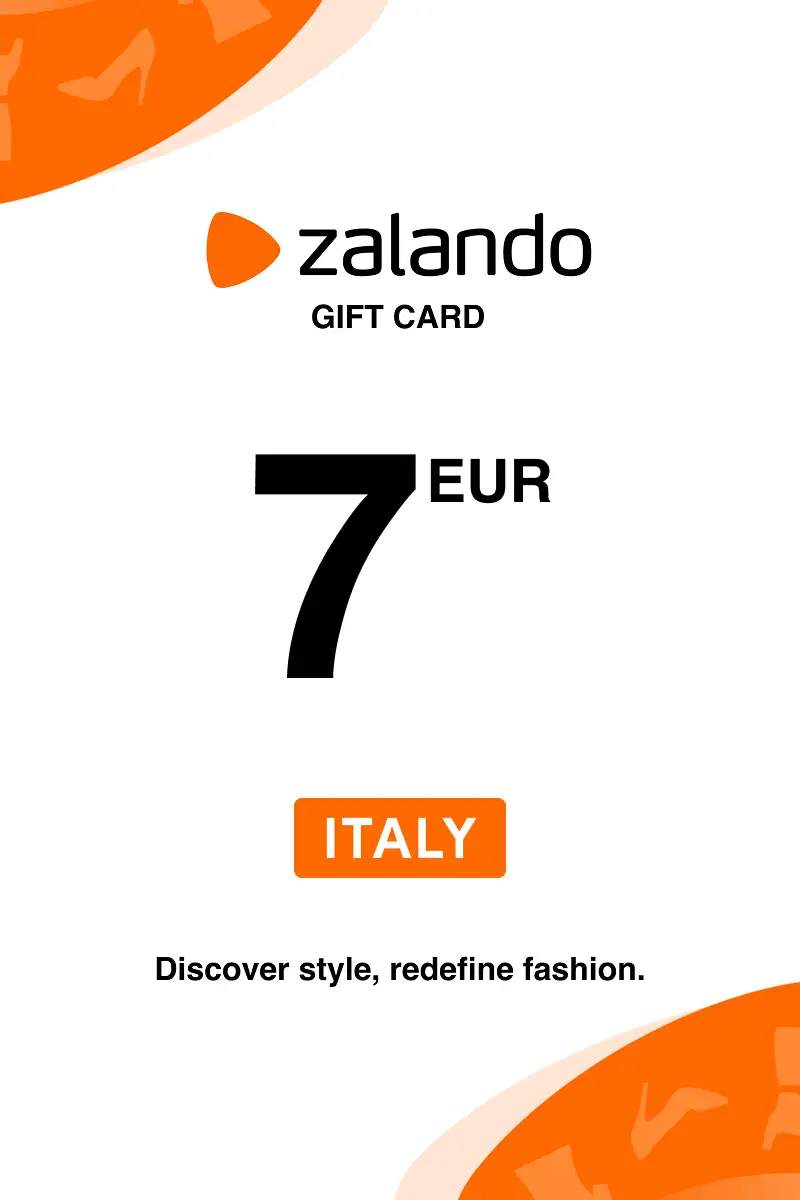 Zalando 7 EUR Gift Card (Italy) - Digital Key