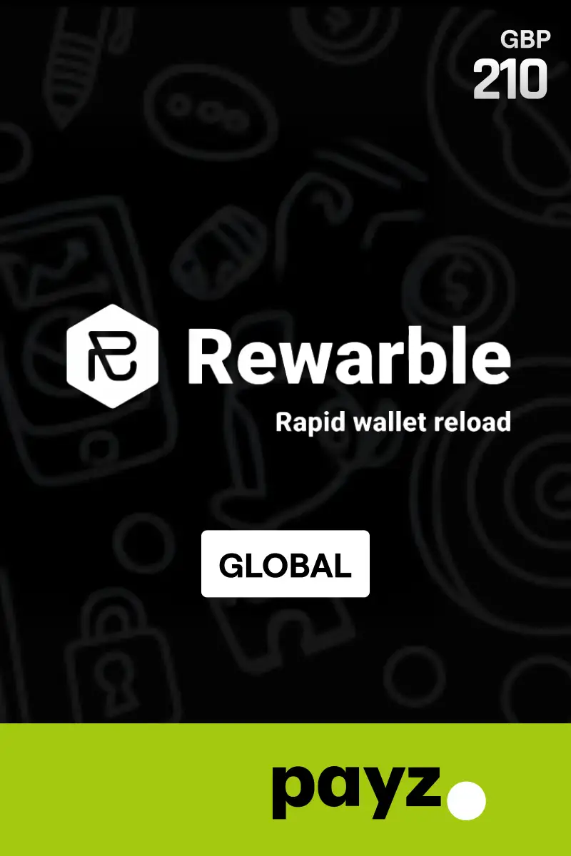 Rewarble PayZ 210 GBP (Global) - Rewarble - Digital Key