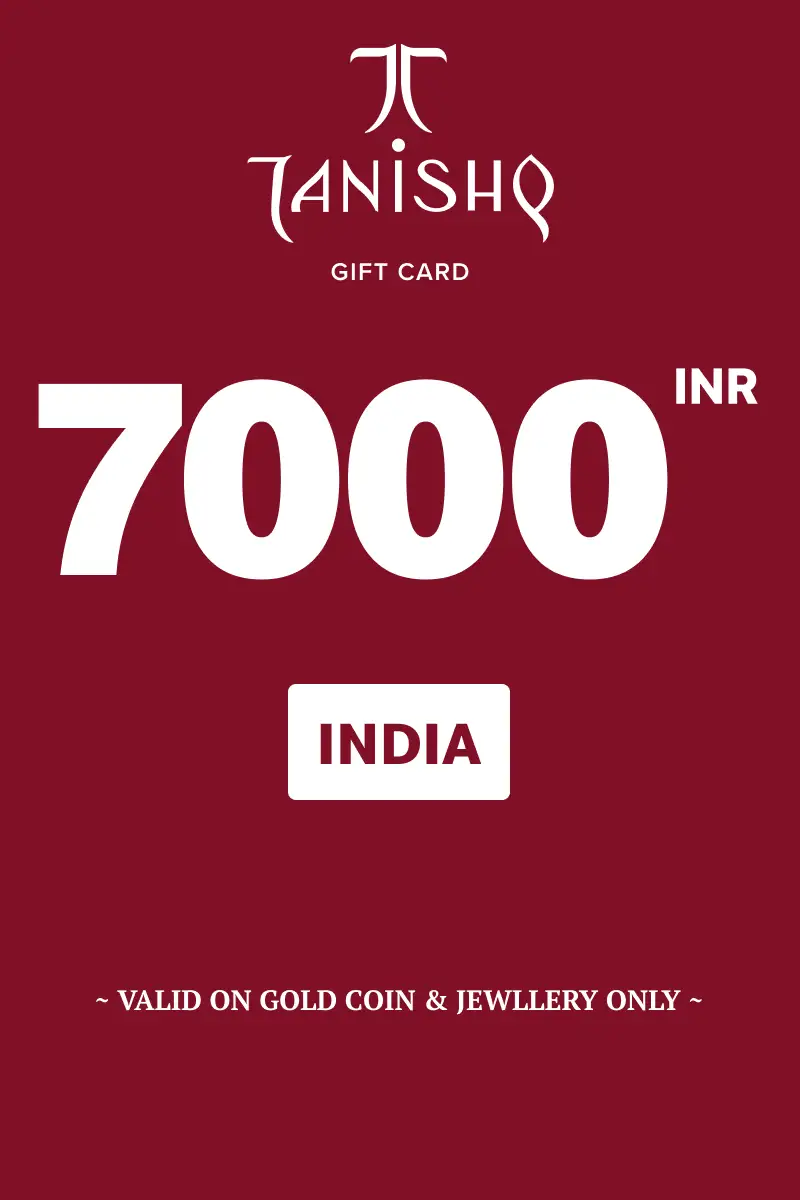 Tanishq Gold Coin 7000 INR Gift Card (India) - Digital Key